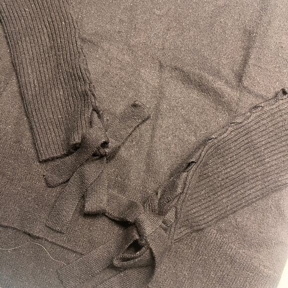 NEW Ramy Brook Black Cassidy Wool Turtleneck Sweater Top Size XS MSRP $275 - Picture 8 of 9